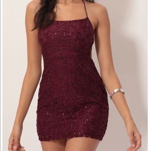 Lucy in the sky mini dress